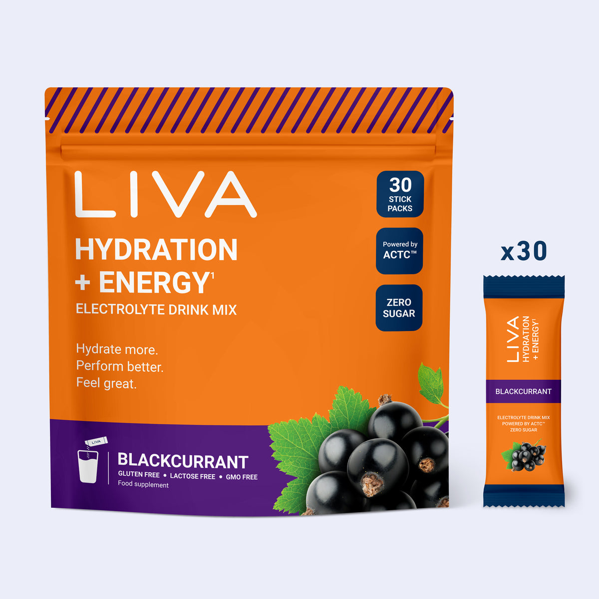 Liva Energy Blackcurrant
